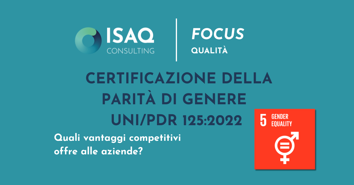 Certificazione per la parità di genere UNI-PDR 125:2022